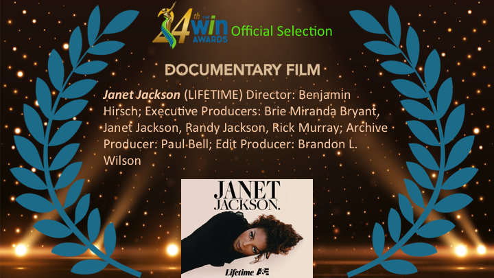 TheWINAwards's tweet photo. #nominated #SaveTheDate 11-10 #janetjacksondoc #BenjaminHirsch @brie_bryant @janetjackson @YO_RANDYJACKSON @lifetimetv #JANETdoc https://t.co/l7LfpIXY8O