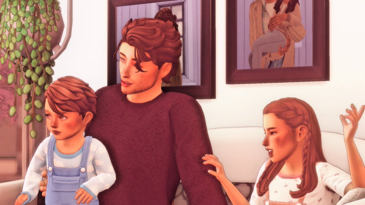 fridal0ll's tweet photo. {*Hazel has been feeling a bit sick for a few days, so she took a test...*}
W- Mom what's up?
H- I'm- you're gonna have another sibling soon! [*Laughing*]
#thesims #thesims4 #ts4 #ts4cc #alphacc #maxismix #maxismatch #whimsystories #ts4whimsy https://t.co/yGqtvSaAqV