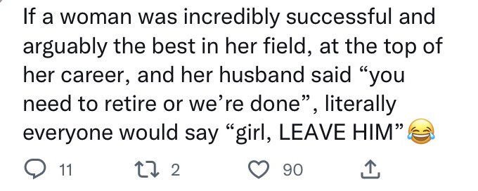 itsmillyanne's tweet photo. Giselle Bundchen is the highest paid in her field. She IS the best, and retired to raise his kids. It was her turn to shine with his support but instead old mans gonna go out sad with a blown knee within a season or two #TomBrady https://t.co/9xRvo1o4Wi