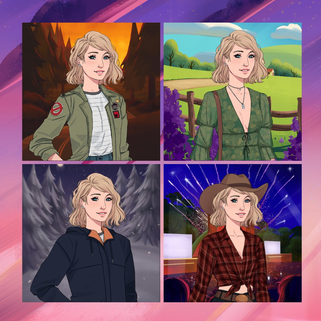 FictifGames's tweet photo. Come rain or shine, Tess always looks like a million bucks. Which of her outfits is your favorite?
#FictIfGames https://t.co/71Sj1uknk0