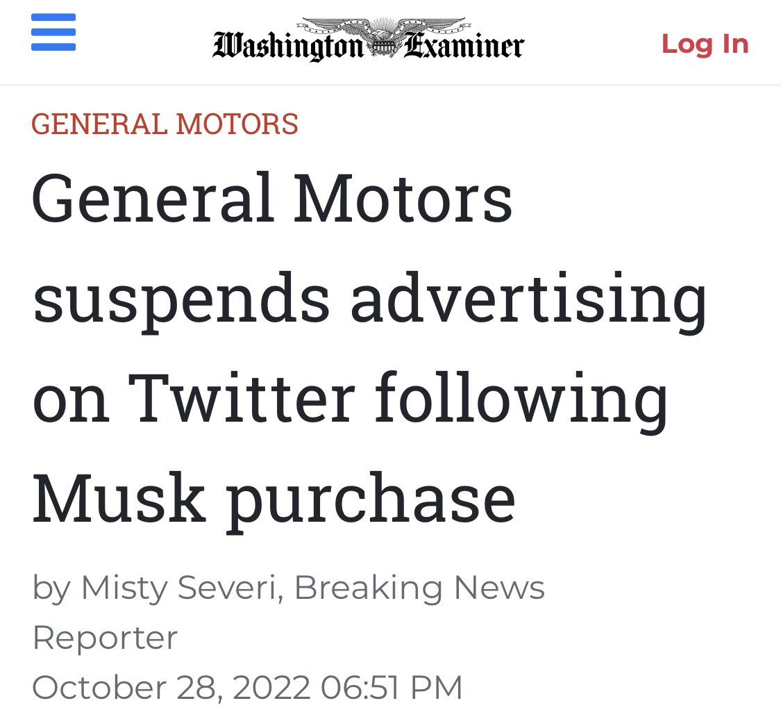 elizableu's tweet photo. On September 29th 2022 GM received an email from Twitter saying that their ads on Twitter had potentially ran next to child sexual abuse material. 

That wasn’t enough to make them pull away. They hate Elon Musk more than paying to run ads on child sexual abuse material. (Thread) https://t.co/VN1QMcmONs