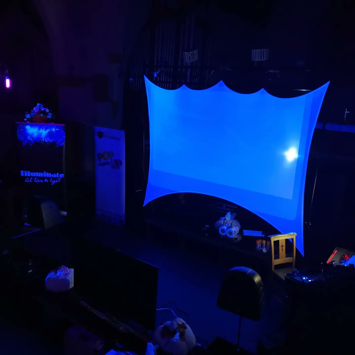 tonparish's tweet photo. BRING ON TOMORROW!!!!

The stage is set for #Illuminate2022 which kicks off at 5pm tomorrow, with doors opening at 4:30pm.

We can't wait to see you for the 'Brightest Party of the Year'!!!!

#Illuminate #LightParty #LightOfTheWorld #BeLight #CityOnAHill #WhereFaithMatters https://t.co/NKjZjwdpJd