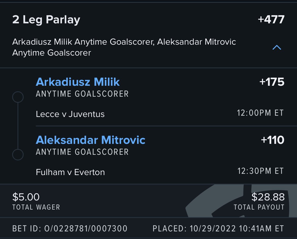 WhyNotParlay's tweet photo. I’ll dip my foot in for a little midday action ⚽️ https://t.co/t5V9itmxBE