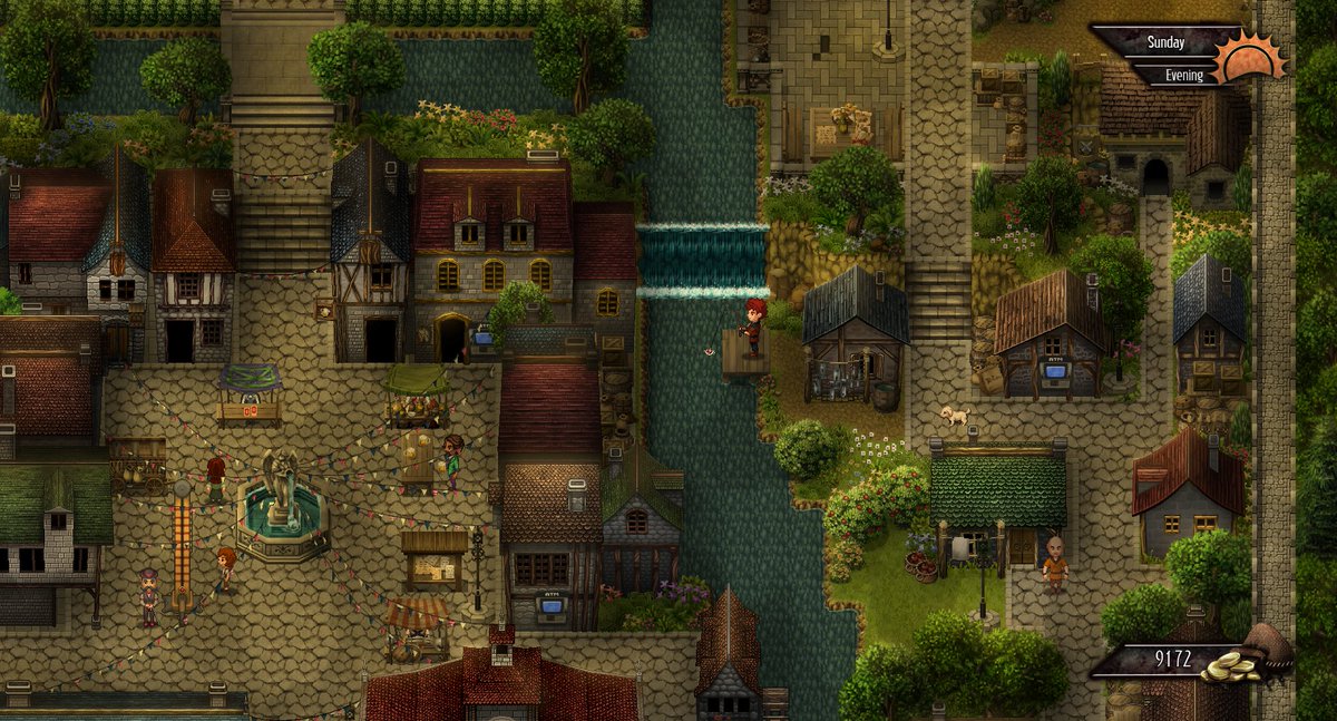 entitledgame's tweet photo. Would you look at that wholesome scenery... It's almost as if Entitled was a nice, happy game :)
#gamedev #indiedev #RPGMaker #pixelart #screenshotsaturday #entitledgame #gamedevelopment https://t.co/vhPnswtFj3