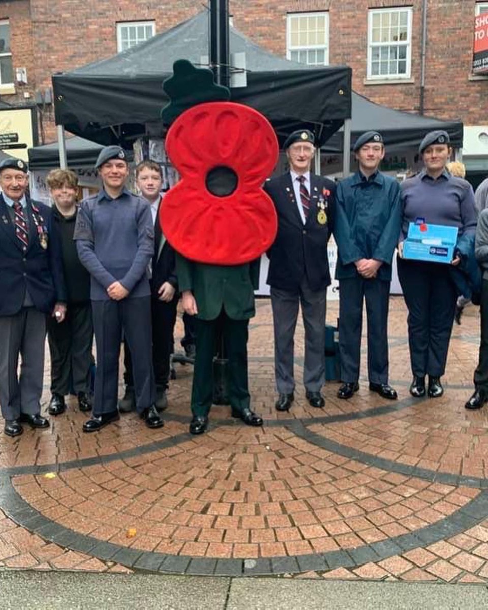 Another successful day poppy selling and raising money for an all important cause. Thank you to all who helped today!