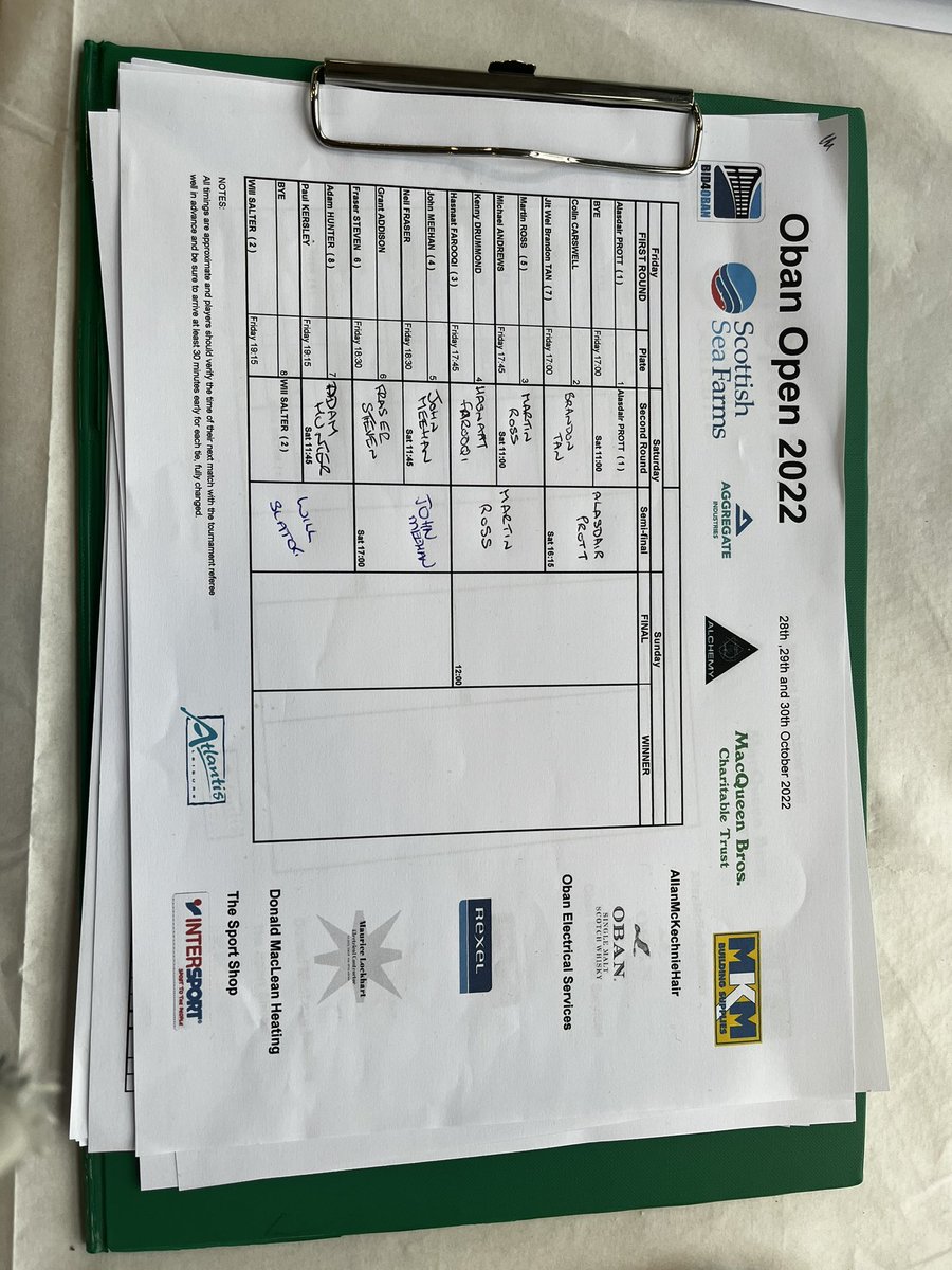 Nearly time for the semi finals  to start. Great squash guaranteed 😀