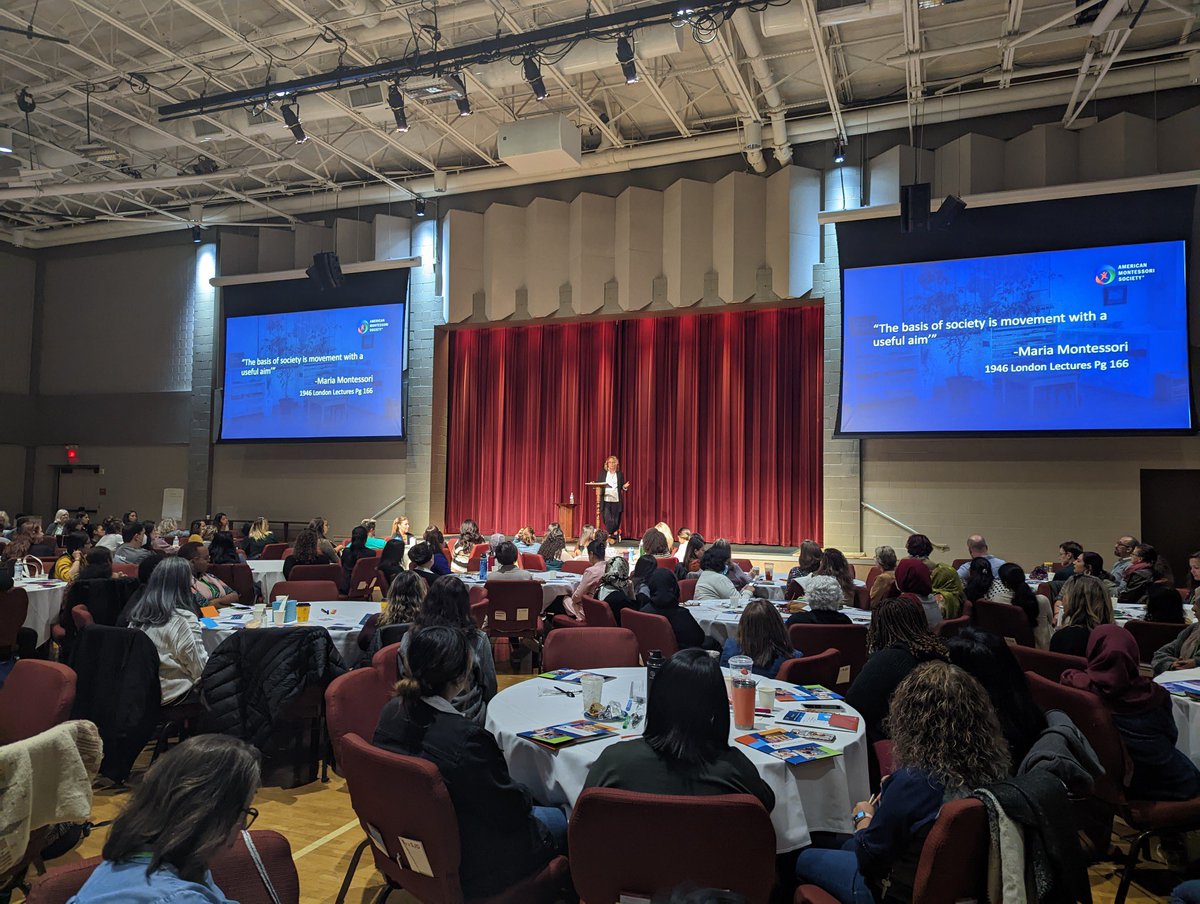 Montessori is an Evolutionary Pedagogy: How Are We Evolving? Featuring <a href="/GinaLofquist/">Gina Lofquist</a> <a href="/amshq/">American Montessori Society</a> #regionaltour #Houston