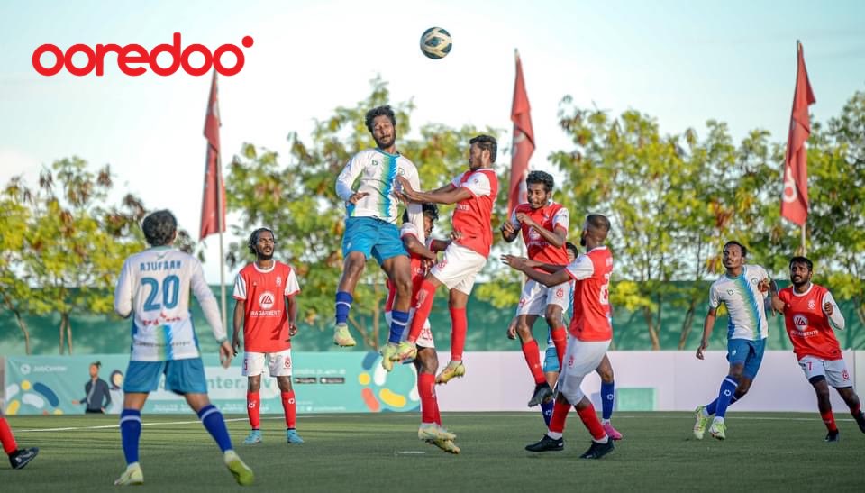 OoredooMaldives's tweet photo. Warmest congratulations to MV United Champion Team of Eydhafushi Cup 2022! 🎉🥳👏

Shout out to all teams who participated and to the top performing players. Well done! 👏👏👏 https://t.co/LLKkYuABAn