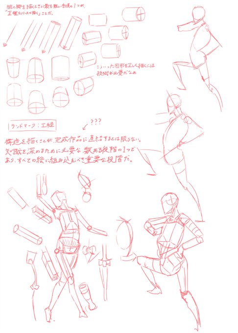 練習40日目
マイケル・ハンプトンの人体の描き方の模写 