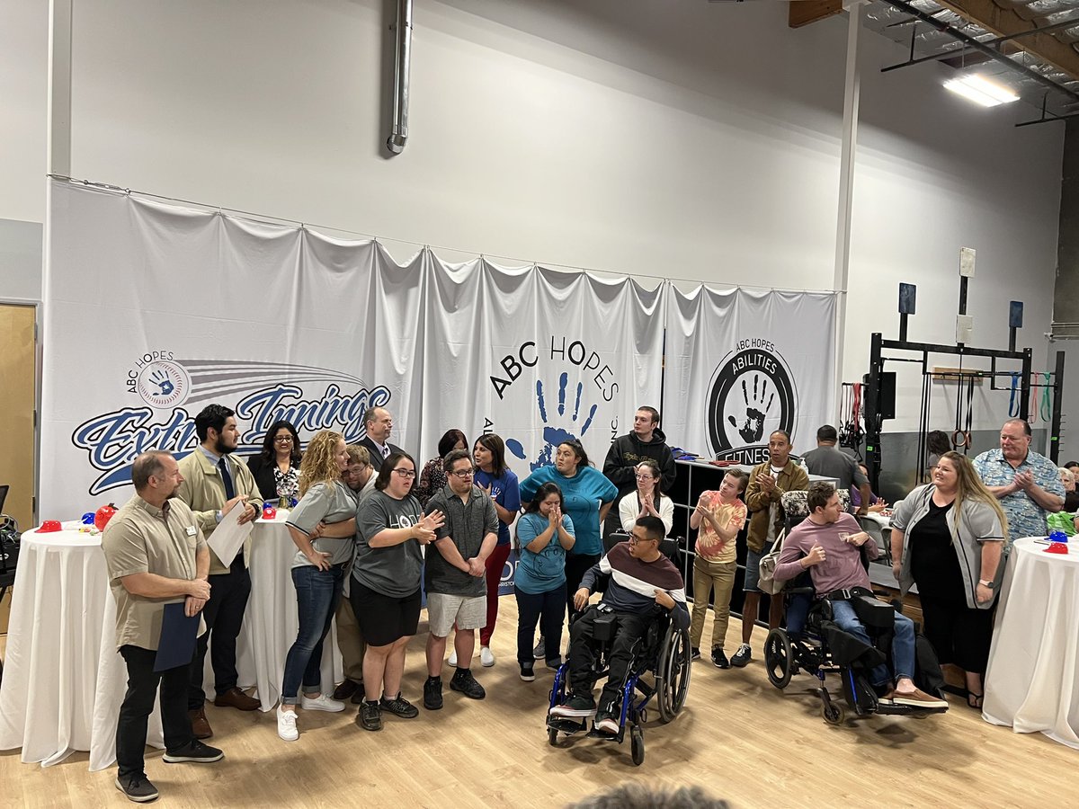 Coach_ASantos's tweet photo. Ribbon Cutting Ceremony &amp; 10 Year Anniversary! @ABC_HOPES was the place to be last night! Happy for the Moore Family and all the Hopers! #WhereHouse https://t.co/IVNbk7m4PI