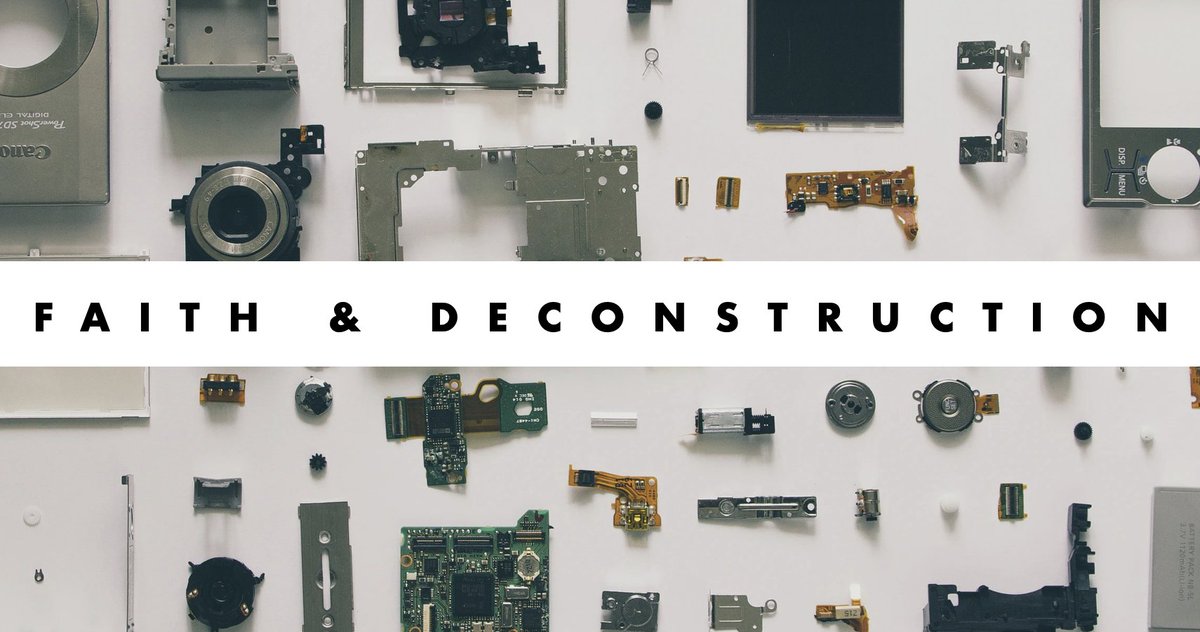 thedocfile's tweet photo. [NEW POST] Faith and Deconstruction

You hear a lot about “deconstruction” these days, but what do people actually mean when they use that word? Are they all even talking about the same thing?

https://t.co/Vgf3mlrNb3 https://t.co/i4R0kZDulC