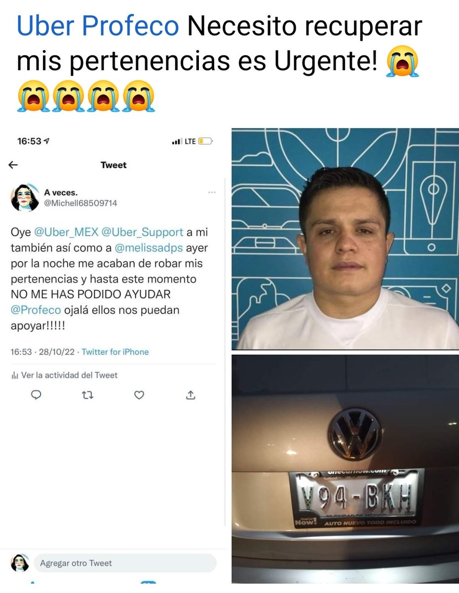 Sonianajera13's tweet photo. @Uber @Uber_MEX @mileniotv @ImagenTVMex @azucenau @telediario  su gran ayuda esta persona recibió una caja, cancelo el viaje e informó que nunca lo entregaron! Ayudenme a recuperaría,@uber puede ayudar hasta que lo solicite la autoridad urge ese paquete! Quien a vivido lo mismo? https://t.co/xV0EHNTJy7