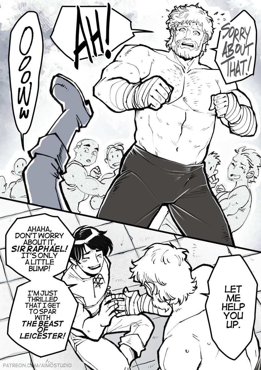 aimoahmed's tweet photo. At The Beast's Mercy, Preview 2/2
#FE3H #FE風花雪月 #Raphadetta #Bernael #Raphbern https://t.co/JeErDog86Q