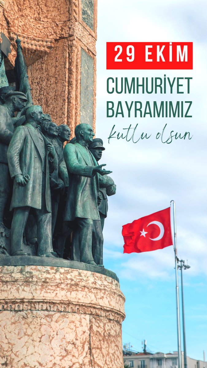 29 Ekim Cumhuriyet Bayramımız Kutlu Olsun 🎈🎉