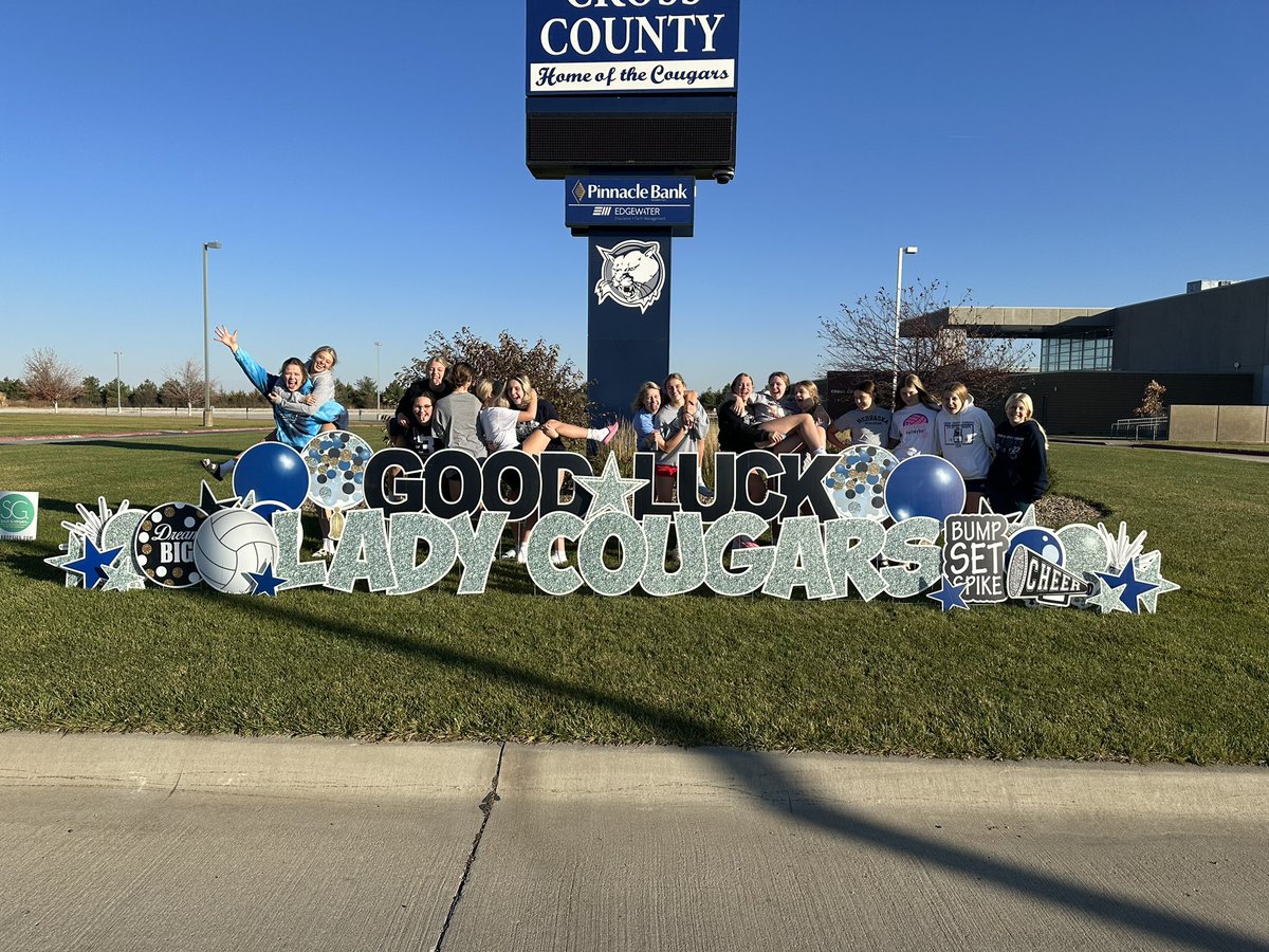 IT’S GAME DAY COUGAR FANS!!! 

Let’s pack the gym full today!!!

Location: HOME

Time: 1:00

Gates open at 11:45! Popcorn is free! Student admission is free! 

LET’S GOOOOOOO!!!💪🏽💙👊🏽