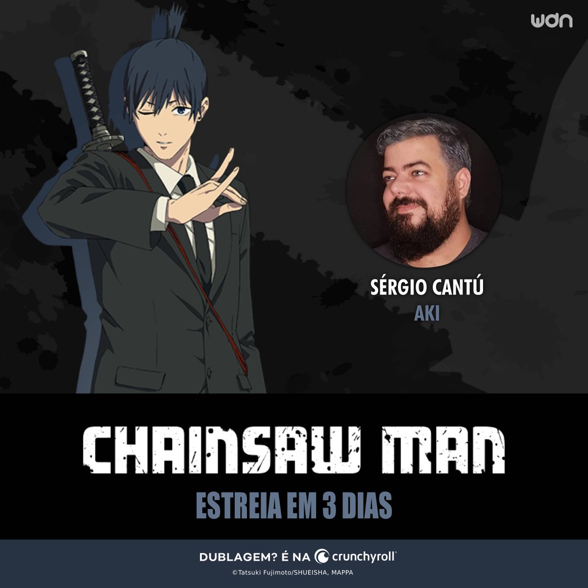 WDN - World Dubbing News on X: 🗿🍷 Assistir Chainsaw Man dublado