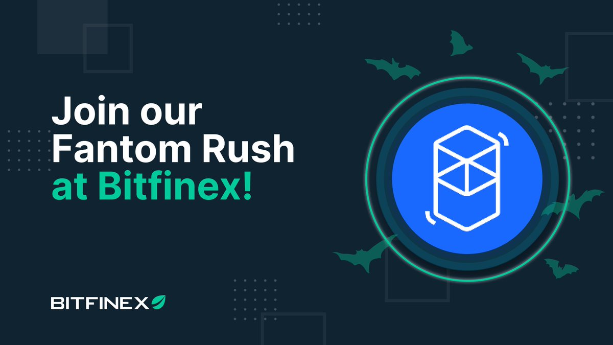 Join the Fantom Rush at Bitfinex! ✨ 💎Rewards, airdrops, surprises… 🎃Trading Competitions, Telegram Takeovers, Social Media Retweets… All coming soon, get the latest info in our Discord channel: 👉ow.ly/ehEF50LoOO2