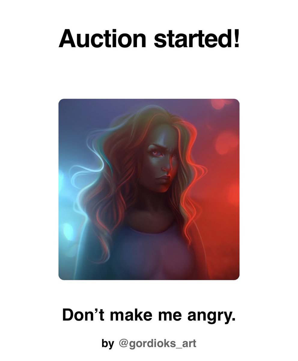 Gordioks_art's tweet photo. today @EtherStu made my day!  this is amazing!  Thanks a lot!❤️❤️❤️

Auction started, current bid 0.15ETH 

https://t.co/YGfIxKl2W0 https://t.co/o4Jwij9cnM