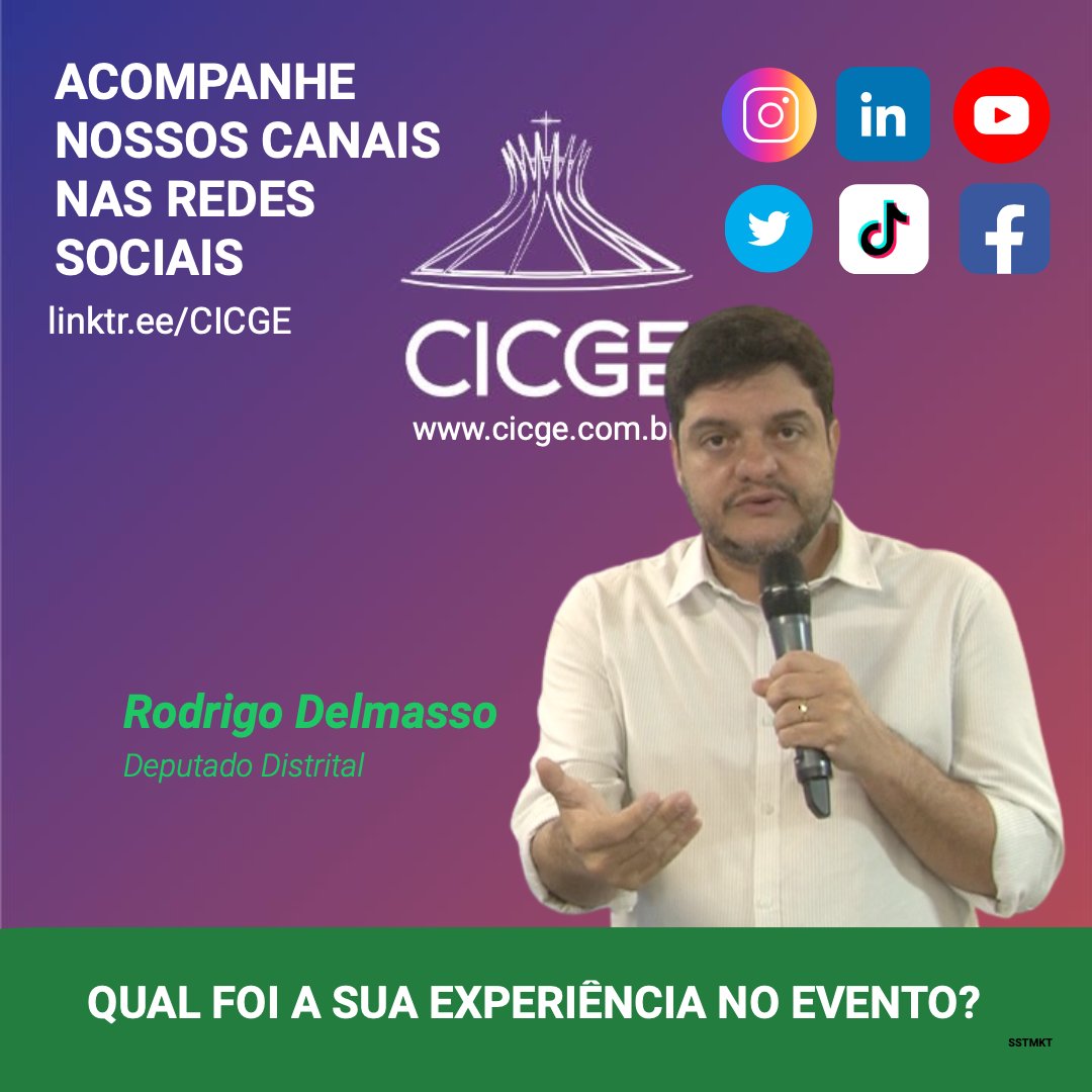 Considerações sobre o CICGE 2022 - Dep. Rodrigo Delmasso 
youtu.be/EsHTMr6-m5g