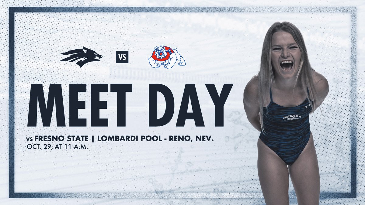Home sweet home😍 

🆚 Fresno State
⏰ 11 a.m.
📍 Lombardi Pool
📊 Meet Mobile
🖥️ bit.ly/34Tq6eK

#BattleBorn