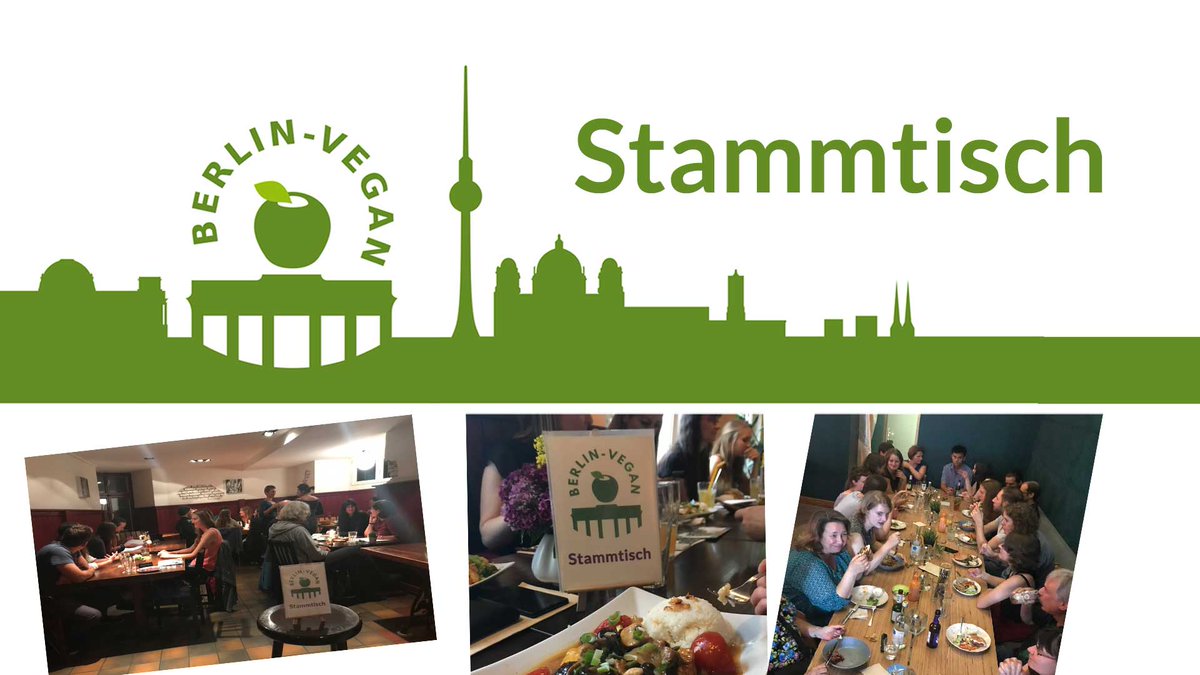 Nicht vergessen! Am ersten Freitag des Monats, 04.11., findet der Berlin-Vegan Stammtisch statt. 
Diesmal gehen wir ins Vaust.

facebook.com/events/3187602… 

#BerlinVegan
