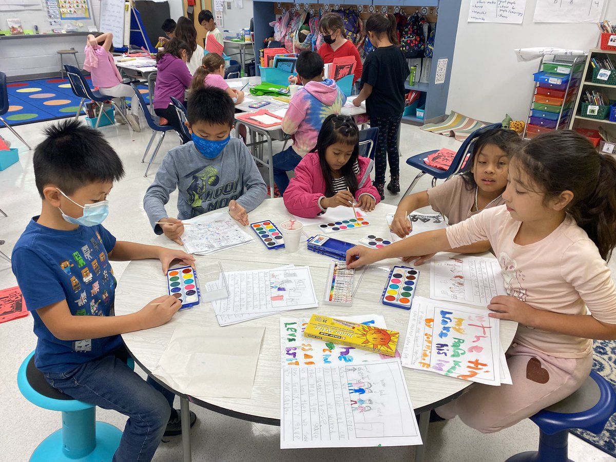 We had so much fun this week in third grade it’ll have to be multiple posts! 😜 Students had so much fun fancying up their illustrations for their Writers’ Celebrations…