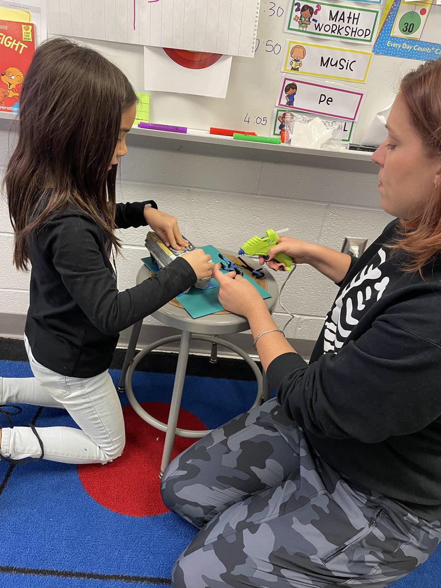 We also did our first “Make” - students could build anything that represents the story they wrote…