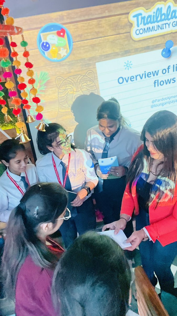 It’s always amazing when college students join the community sessions🤩