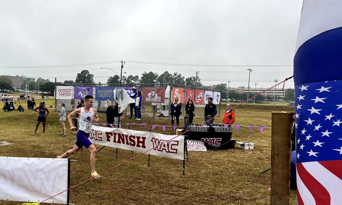 ACU_TFXC's tweet photo. #ACUXC | WAC XC Champs
The Men's team finished a very close 9๏ธโฃth overall as a team, with Levi Chambers taking top spot for the Wildcats in 15th place individually.
#Tradition | #GoWildcats https://t.co/i3M17Zeq8l
