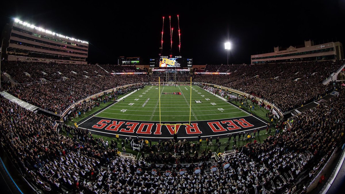 Will be down in Lubbock today @TexasTechFB