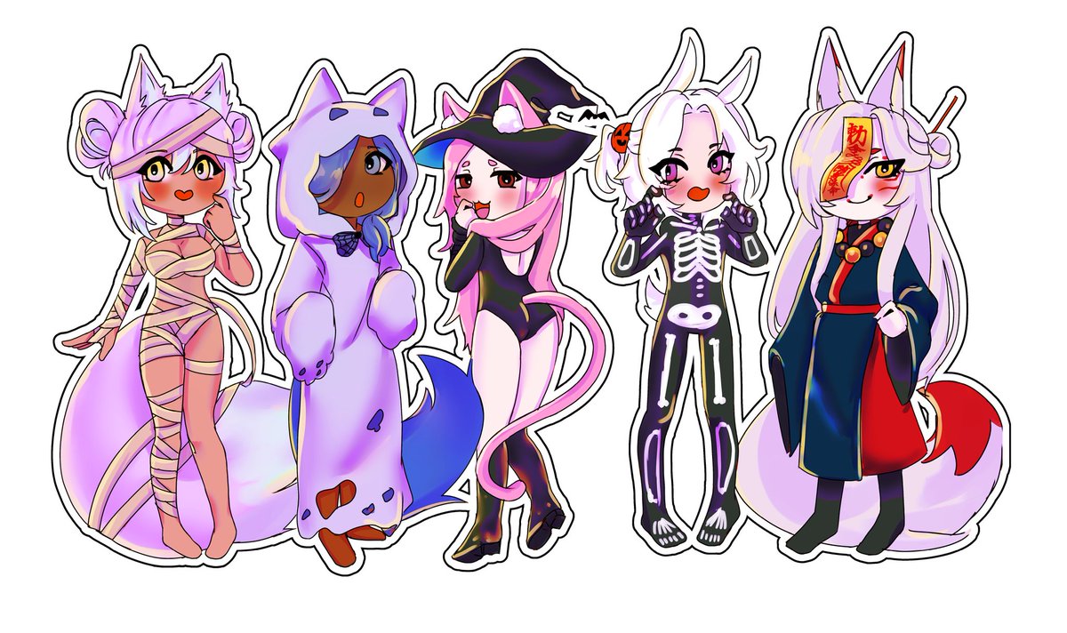 TemptationVT's tweet photo. It's spooky season!!! This means there are hot spooky bitches in your area! ;)
🎨: Big Penis Man
#Vtubers #VtuberUprising #Halloween #SpookyBitches https://t.co/5mUCvXwuWh