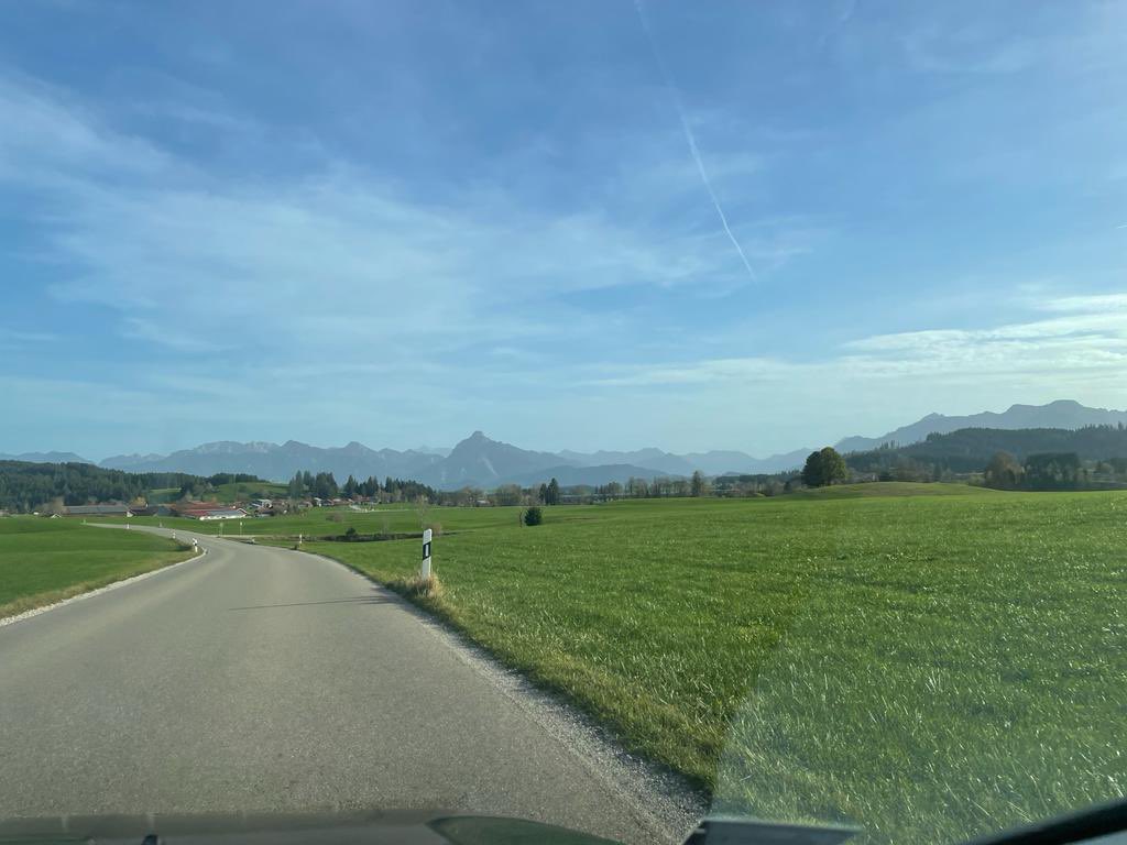 Helt ok väder nere i Allgäu ☺️