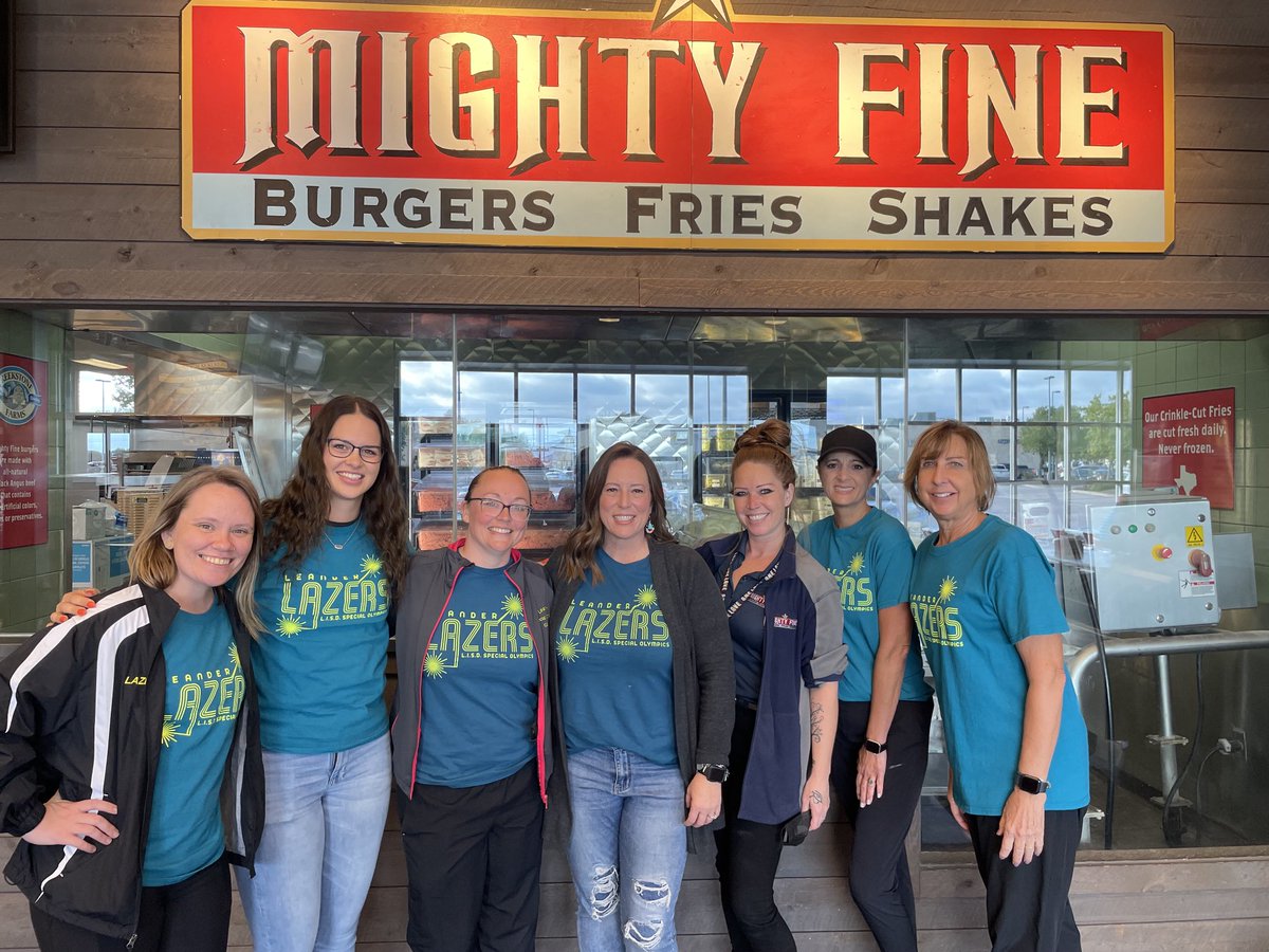 Thank you Mighty Fine for hosting us for our first Annual Lazer Pancake Breakfast Fundraiser! Mark you calendars for October 2023! #1LISD ⁦@mightyfinetx⁩