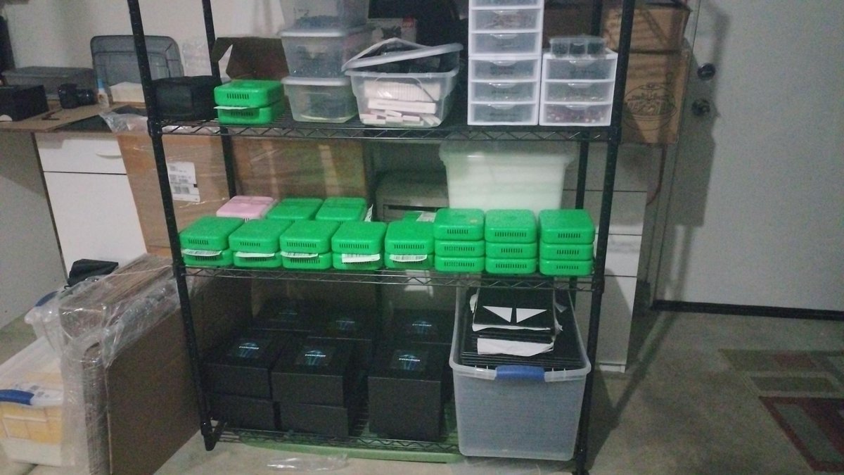 Evergreenminer's tweet image. How it started -&amp;gt; How it's going. Can only imagine what we'll do in the next year 😉