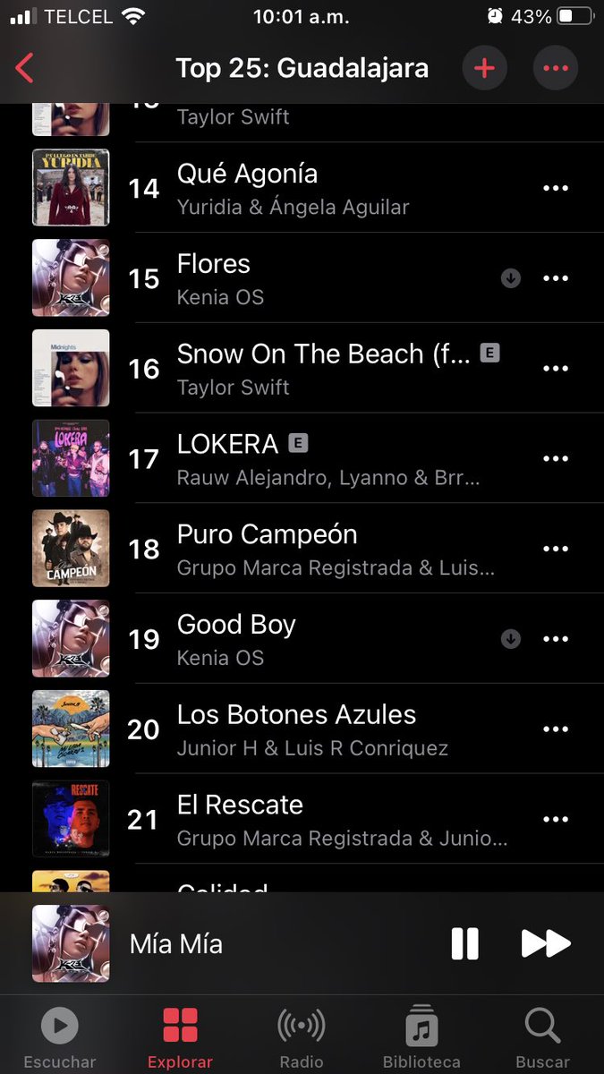 GabrieeelOs's tweet photo. Kenia Os en el top 25 de Guadalajara #Kos #keninis #Keniaos #K23 https://t.co/3hJMgaO8sA