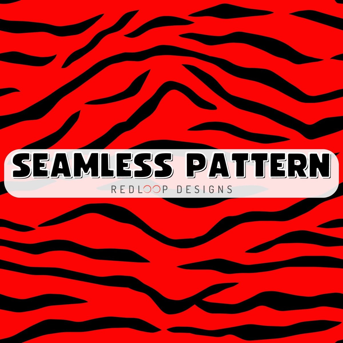 redLoopDesigns's tweet image. Abstract Animal Black Tiger Stripes on Red Seamless Pattern PNG, Repeat Surface Pattern Fabric Design, Sublimation Seamless File Texture
---
etsy.com/listing/130640…
#patternobsessed #seamless