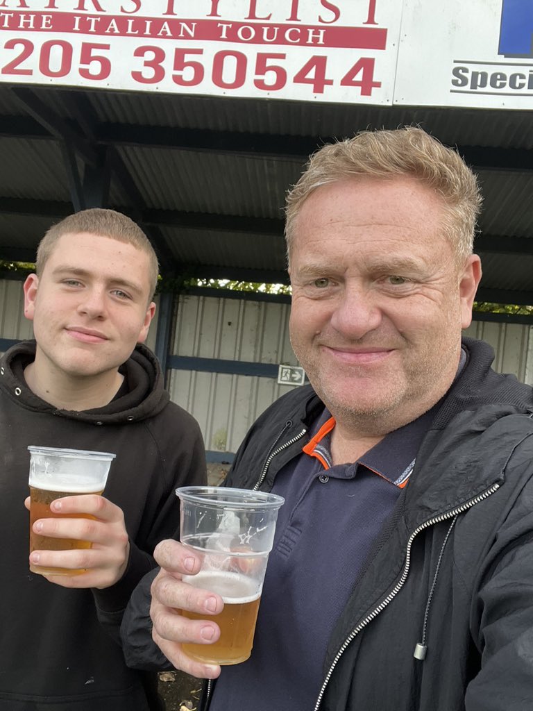 TonyBinch's tweet photo. Away with the boy. Come on @KimberleyMWFC https://t.co/bh81DCVmVZ