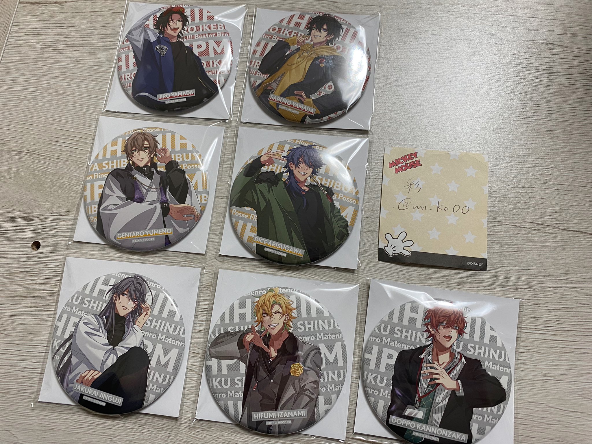 ヒプノシスマイク ナムコ 缶バッジ ヒプマイ ナムコ プライズ缶バッジ ヒプノシスマイク ナムコ 缶バッジ ヒプマイ ナムコ プライズ缶