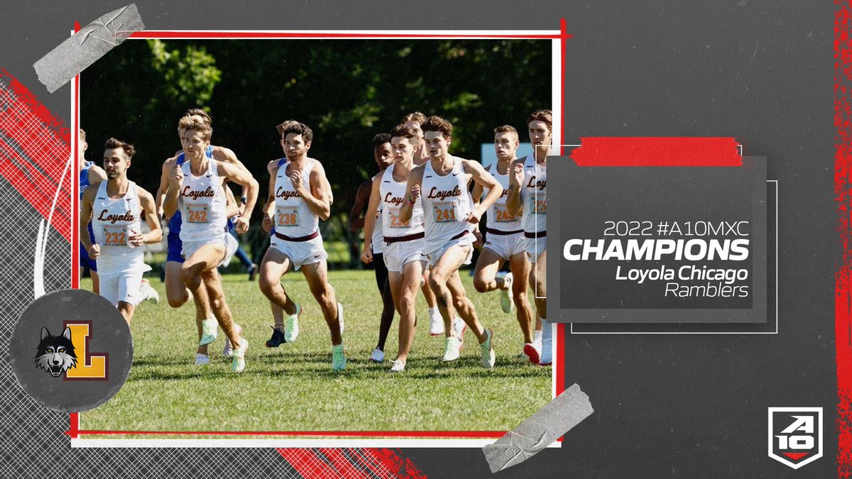 🏆🏆 Two Championships, two titles! 🏆🏆

<a href="/RamblersTFXC/">Loyola TFXC</a> takes the #A10MXC title too!  Congratulations!

<a href="/LoyolaRamblers/">Loyola Ramblers</a> bursts on to A-10 scene by winning their first two A-10 Championships