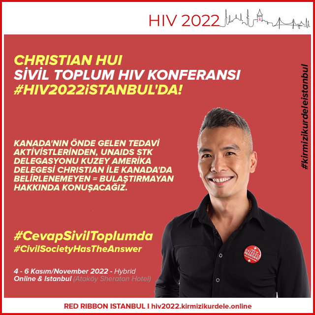 Christian Hui #HIV2022İstanbul’da!

Sivil Toplum #hiv Konferansı'nın ajandasında çok özel konuklar var.

Onlardan biri de Kanada'nın önde gelen tedavi aktivistlerinden @ch108PhDPolicy.

Aynı zamanda @UNAIDS STK Delegasyonu Kuzey Amerika Delegesi + 

#CevapSivilToplumda