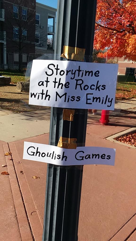 deforestlibrary's tweet photo. 'Tis time boys and ghouls.... https://t.co/xIsn92iu2b