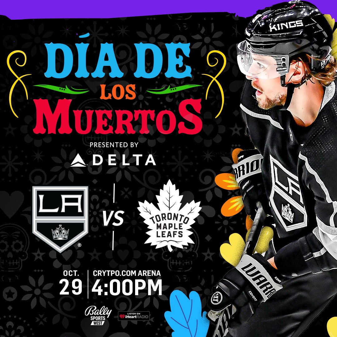 Kings Defeat Maple Leafs On Día De Los Muertos Tribute - East