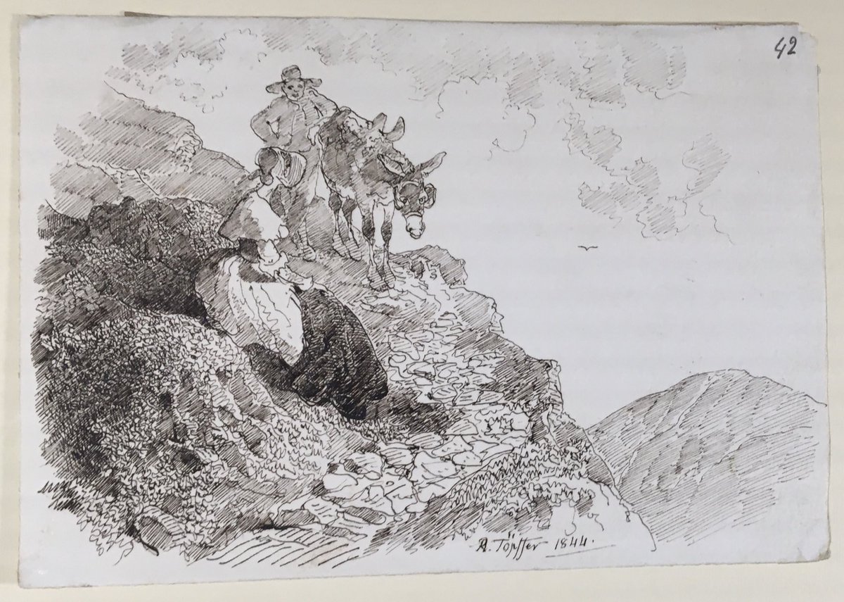 Rodolphe Töpffer, original art 