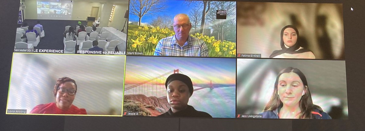 Presenting at Autism and SEN Show Ghana about learning disability nursing with some of the students.  Very proud of them and well done.  ⁦@trishgriffin_ku⁩ ⁦@anne_ambridge⁩ ⁦<a href="/SophieCraven19/">Sophie Craven</a>⁩ ⁦@Mermcm⁩ ⁦<a href="/AndreaCockett/">Andrea Cockett 💙</a>⁩ ⁦<a href="/NursingKingston/">Kingston University Nursing 💙</a>⁩