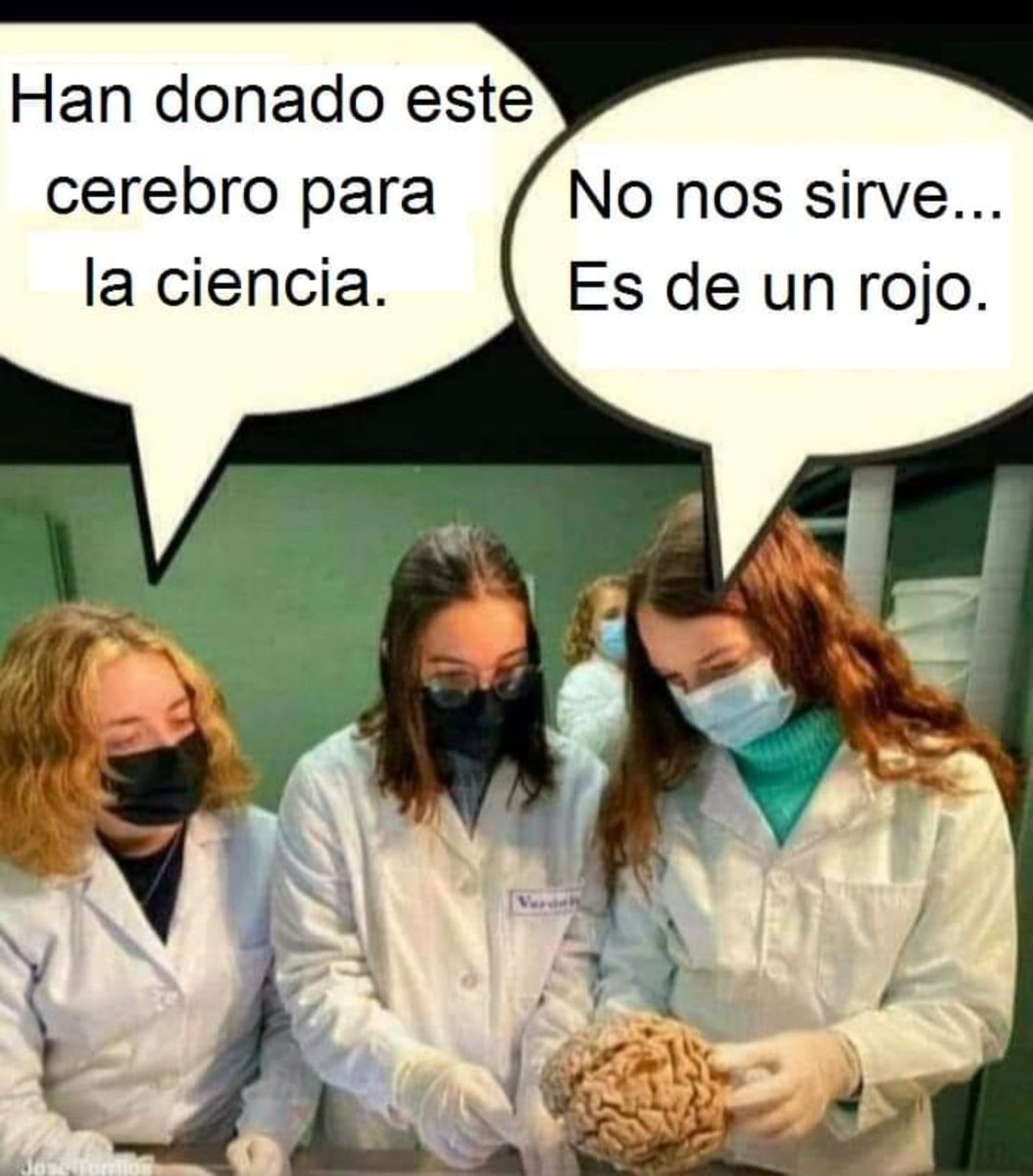 IberHisp__II__V's tweet photo. Totalmente acertado el tuit de @Motard8559 
Sus 🧠 no sirven ni para la ciencia y mucho menos para la política!!😉
🤭🤣🤣🤣🤣🤣🤣🤣🤦🏻‍♀️ https://t.co/6a3VdcIzjp