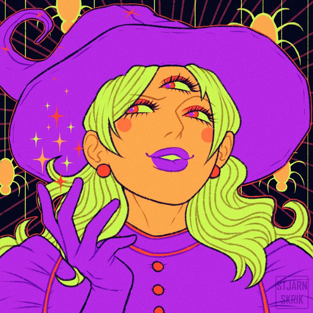 ✨🎃 Witchy Pudding 🎃✨ 

Commission to <a href="/velmuu/">Velmu</a>!