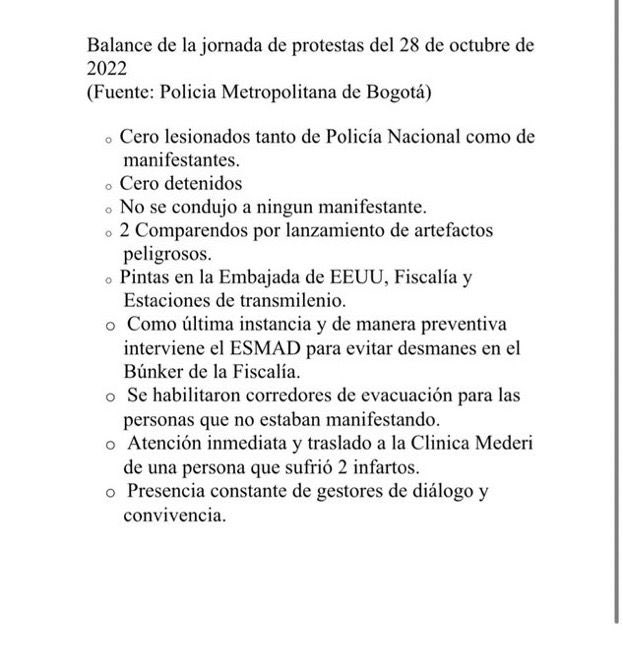 El gobierno Petro pasará a la historia por ofrecer impunidad a todo criminal. Ahora imponen “comparendos” para criminales que lanzan artefactos peligrosos, como papas bomba o cóctel molotov.