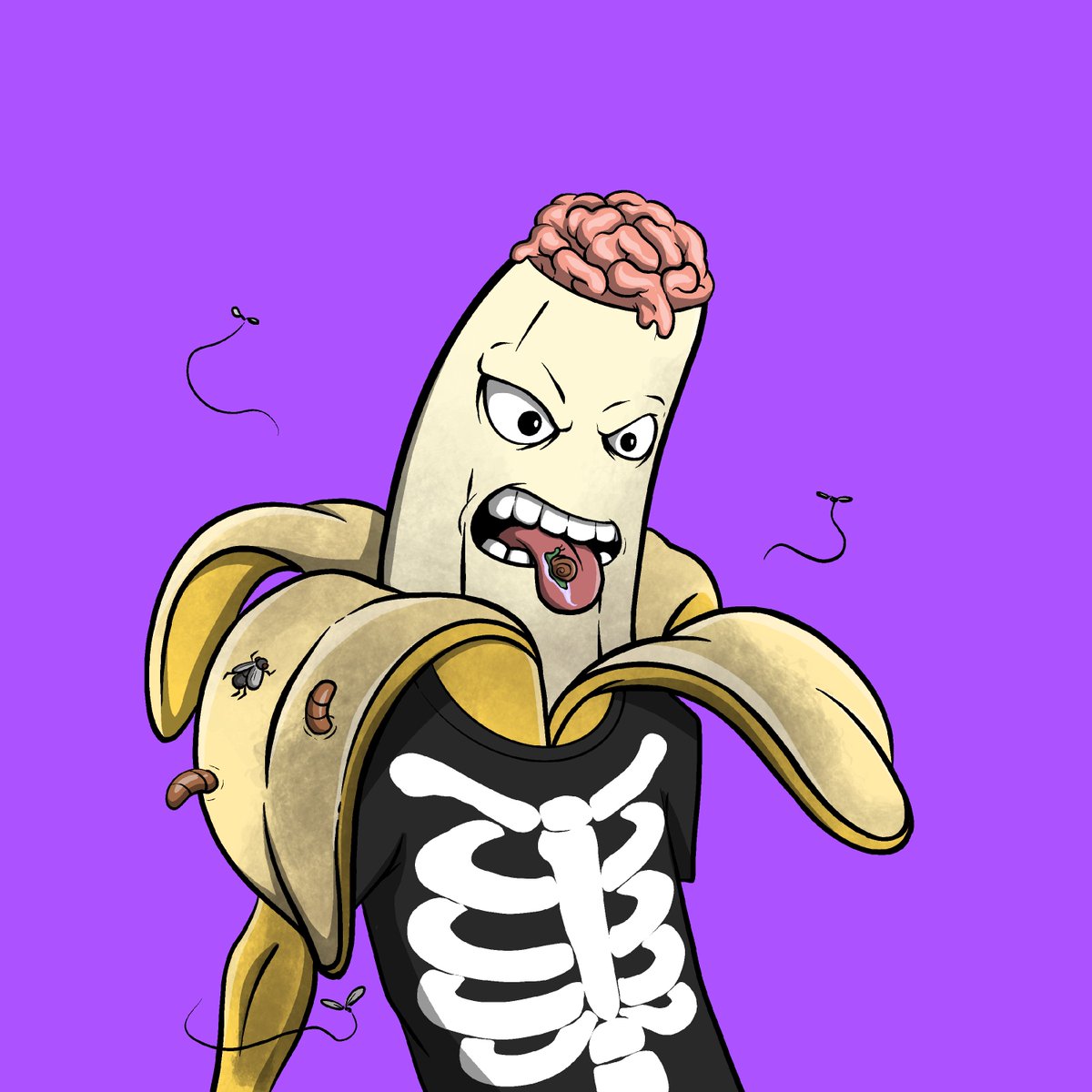 DizzleSocial's tweet photo. Shout out to @shillables for this awesome #Halloween drop of @BananappealsNFT - #BooNanas ๐ฉธ
Just getting started ๐ช๐ต๏ธโโ๏ธโค๏ธ
#SecretNFTs $SCRT @StashhApp #scarecrow #skeleton #brains #bananas https://t.co/zks8GAL8YU