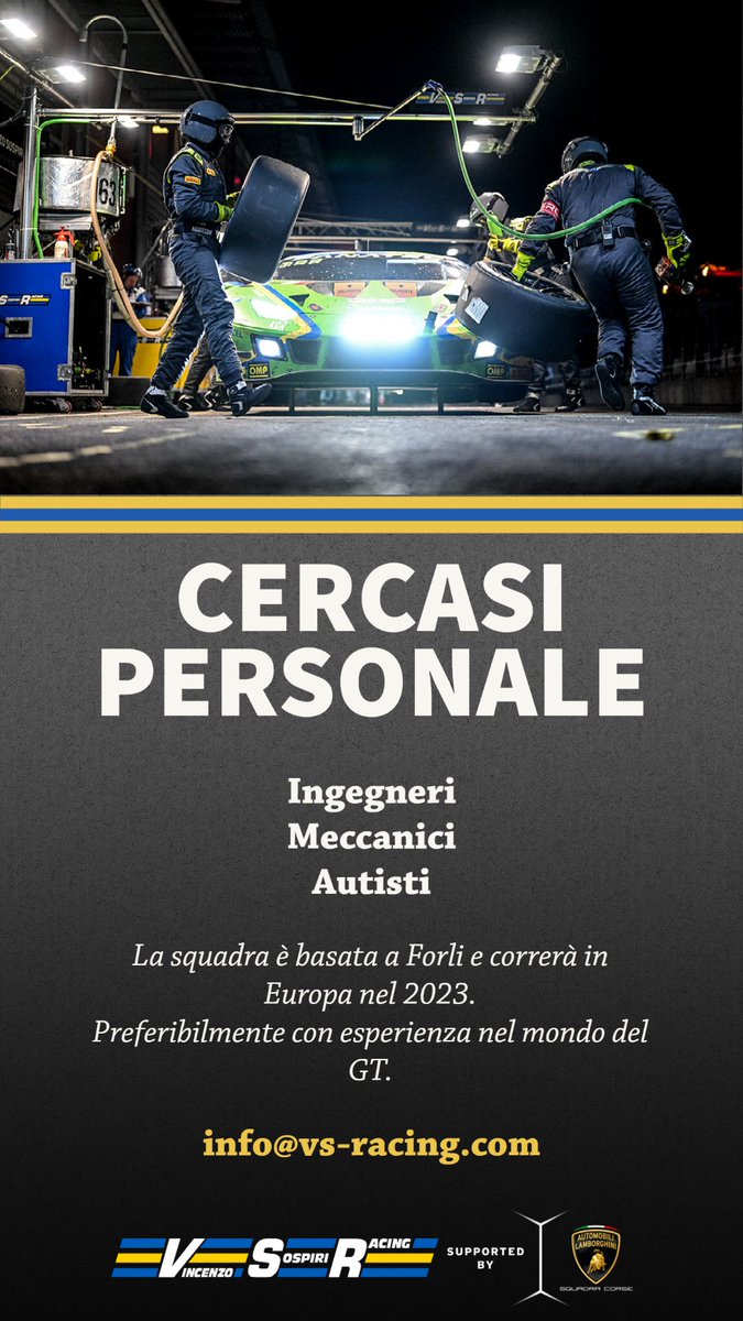 Vincenzo Sospiri Racing tweet media