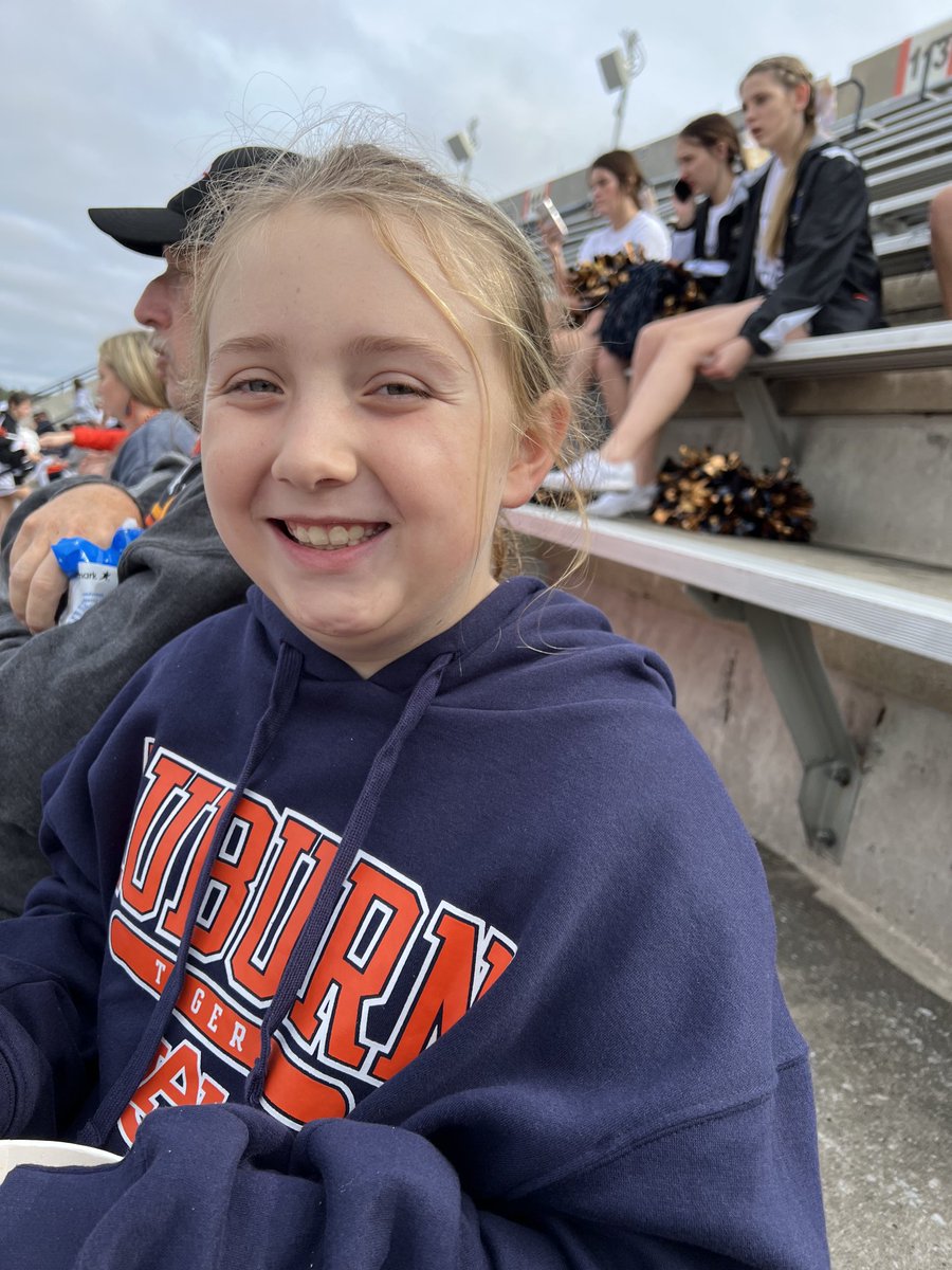 First game at Jordan Hare! Go Tigers! #wareagle